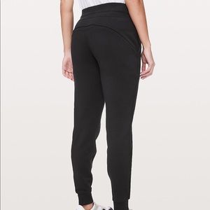Lululemon Black 28” Fleece Joggers